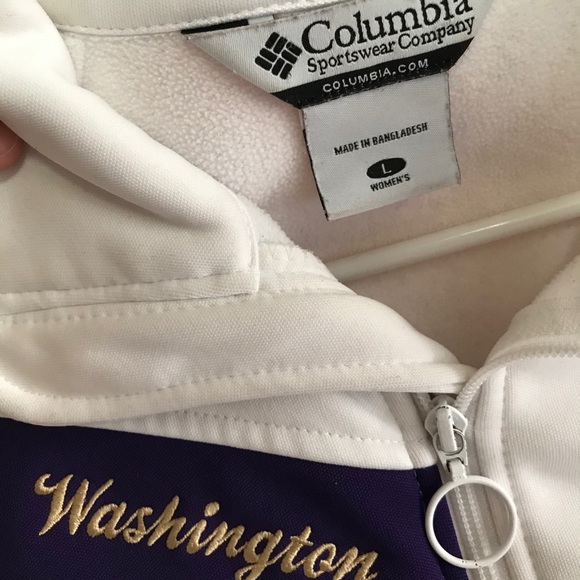 Woman’s Columbia Washington huskies jacket - Picture 2 of 4